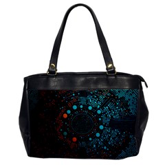 Big Data Abstract Abstract Background Oversize Office Handbag by Pakemis