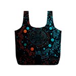 Big Data Abstract Abstract Background Full Print Recycle Bag (S) Front