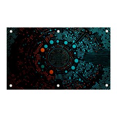 Big Data Abstract Abstract Background Banner And Sign 5  X 3 