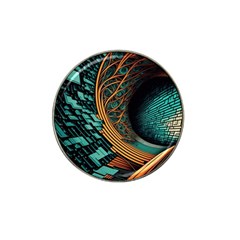 Big Data Abstract Abstract Background Backgrounds Hat Clip Ball Marker by Pakemis