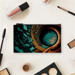 Big Data Abstract Abstract Background Backgrounds Cosmetic Bag (small) by Pakemis