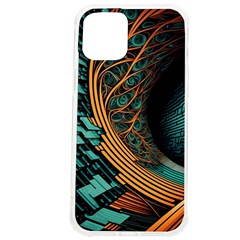 Big Data Abstract Abstract Background Backgrounds Iphone 12 Pro Max Tpu Uv Print Case by Pakemis