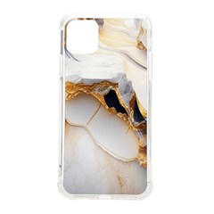 Marble Stone Abstract Gold White Color Colorful Iphone 11 Pro Max 6 5 Inch Tpu Uv Print Case by Pakemis