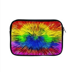 Colour Background Structure Lines Explosion Pop Apple Macbook Pro 15  Zipper Case by Pakemis