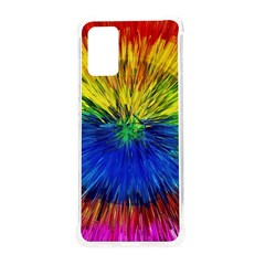 Colour Background Structure Lines Explosion Pop Samsung Galaxy S20plus 6 7 Inch Tpu Uv Case by Pakemis