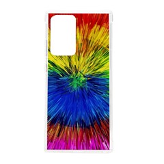 Colour Background Structure Lines Explosion Pop Samsung Galaxy Note 20 Ultra Tpu Uv Case by Pakemis