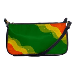 Background Pattern Texture Design Shoulder Clutch Bag by Ravend