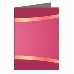 Heart Valentine Love Pink Red Greeting Cards (pkg Of 8) by Ravend