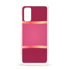 Heart Valentine Love Pink Red Samsung Galaxy S20 6 2 Inch Tpu Uv Case