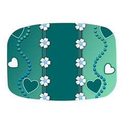 Design Texture Background Love Mini Square Pill Box by Ravend