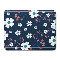 Floral Digital Background Small Mousepad by Ravend