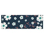 Floral Digital Background Banner and Sign 6  x 2  Front