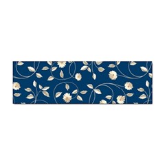 Flora Flower Flowers Nature Abstract Wallpaper Design Sticker (bumper) by Ravend