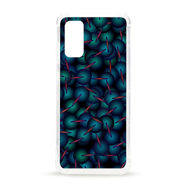 Background Abstract Textile Design Samsung Galaxy S20 6.2 Inch TPU UV Case