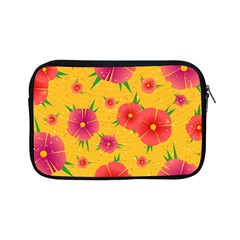 Background Flowers Floral Pattern Apple Ipad Mini Zipper Cases by Ravend