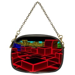 3d Abstract Model Texture Chain Purse (two Sides) by Ravend