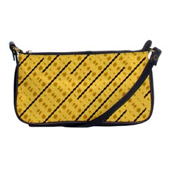 Background Yellow Background Shoulder Clutch Bag by Ravend