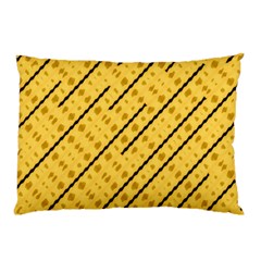 Background Yellow Background Pillow Case (two Sides) by Ravend