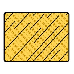 Background Yellow Background Fleece Blanket (small) by Ravend