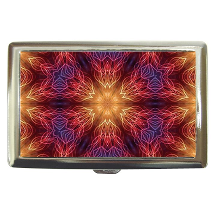 Fractal Abstract Artistic Cigarette Money Case