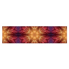 Fractal Abstract Artistic Oblong Satin Scarf (16  X 60 ) by Ravend