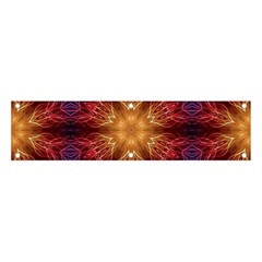 Fractal Abstract Artistic Banner And Sign 4  X 1  by Ravend