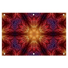 Fractal Abstract Artistic Banner And Sign 6  X 4  by Ravend