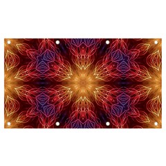 Fractal Abstract Artistic Banner And Sign 7  X 4  by Ravend