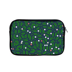 Leaves Flowers Green Background Nature Apple Macbook Pro 13  Zipper Case by Ravend