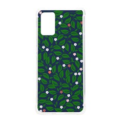 Leaves Flowers Green Background Nature Samsung Galaxy S20plus 6 7 Inch Tpu Uv Case