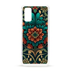 Flower Pattern Modern Floral Samsung Galaxy S20 6 2 Inch Tpu Uv Case