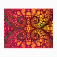 Abstract Art Pattern Fractal Design Small Glasses Cloth by Ravend