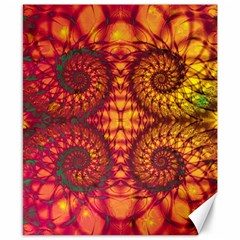 Abstract Art Pattern Fractal Design Canvas 8  X 10  by Ravend