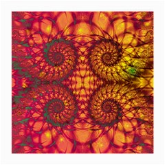 Abstract Art Pattern Fractal Design Medium Glasses Cloth by Ravend