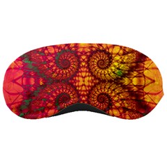 Abstract Art Pattern Fractal Design Sleeping Mask by Ravend