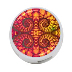 Abstract Art Pattern Fractal Design 4-port Usb Hub (two Sides) by Ravend