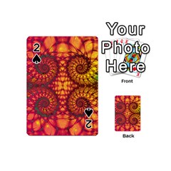 Abstract Art Pattern Fractal Design Playing Cards 54 Designs (mini) by Ravend