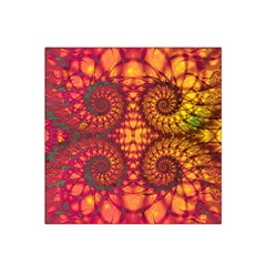 Abstract Art Pattern Fractal Design Satin Bandana Scarf 22  X 22  by Ravend