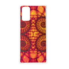 Abstract Art Pattern Fractal Design Samsung Galaxy Note 20 Tpu Uv Case by Ravend