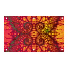 Abstract Art Pattern Fractal Design Banner And Sign 5  X 3  by Ravend