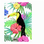 Sheets Tropical Nature Green Plant Small Garden Flag (Two Sides) Front