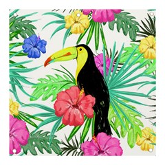 Sheets Tropical Nature Green Plant Banner And Sign 3  X 3  by Ravend