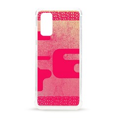 Pink Background Grunge Texture Samsung Galaxy S20 6 2 Inch Tpu Uv Case