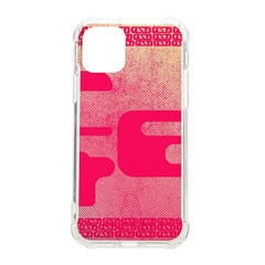 Pink Background Grunge Texture Iphone 11 Pro 5 8 Inch Tpu Uv Print Case by Ravend