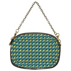 Building Voids Green Chain Purse (one Side) by Mazipoodles