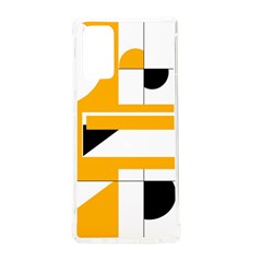 Design Pattern Yellow Background Art Samsung Galaxy Note 20 Tpu Uv Case