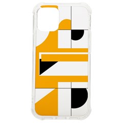 Design Pattern Yellow Background Art Iphone 12 Mini Tpu Uv Print Case	