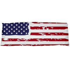 America Unite Stated Red Background Us Flags Body Pillow Case (dakimakura)