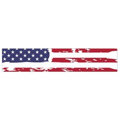 America Unite Stated Red Background Us Flags Small Premium Plush Fleece Scarf