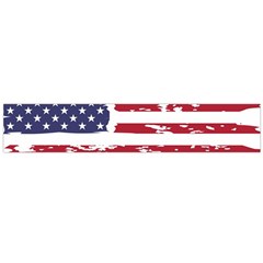 America Unite Stated Red Background Us Flags Large Premium Plush Fleece Scarf  by Jancukart